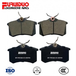 Auto parts brake pad for Volkswagen Golf, Audi A3 new car accessory тормозная колодка Plaquettes de freno D340-7355